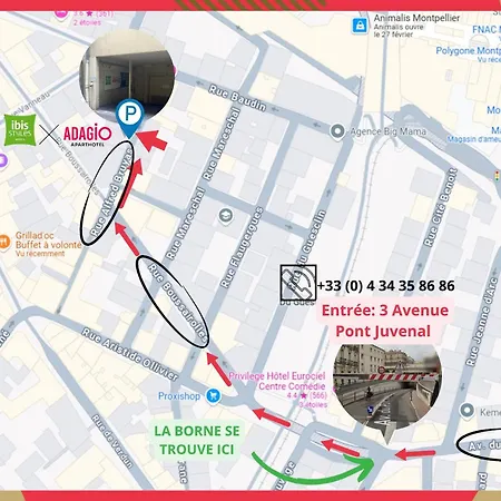 Ibis Styles Centre Comedie Szálloda Montpellier